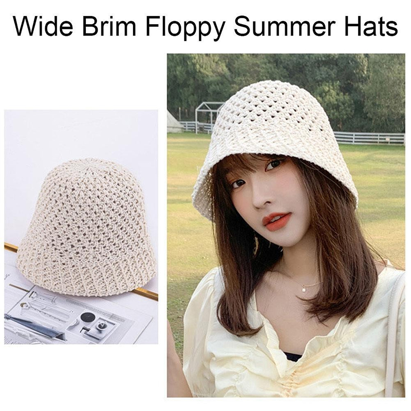 Bucket Hat Straw - Новая шляпа от солнца для девочек